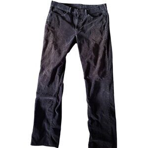Levis 514 Mens Corduroy Pants Blue W36 L36 White Tab‎ Faded Straight Leg Grunge